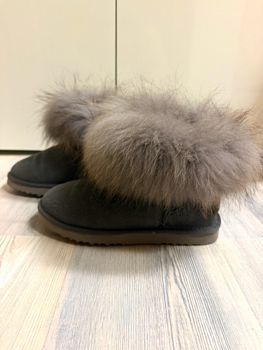 Oog stiefel grau lammfell - oog,