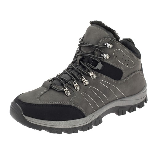 Herren stiefel grau outdoor - grau,